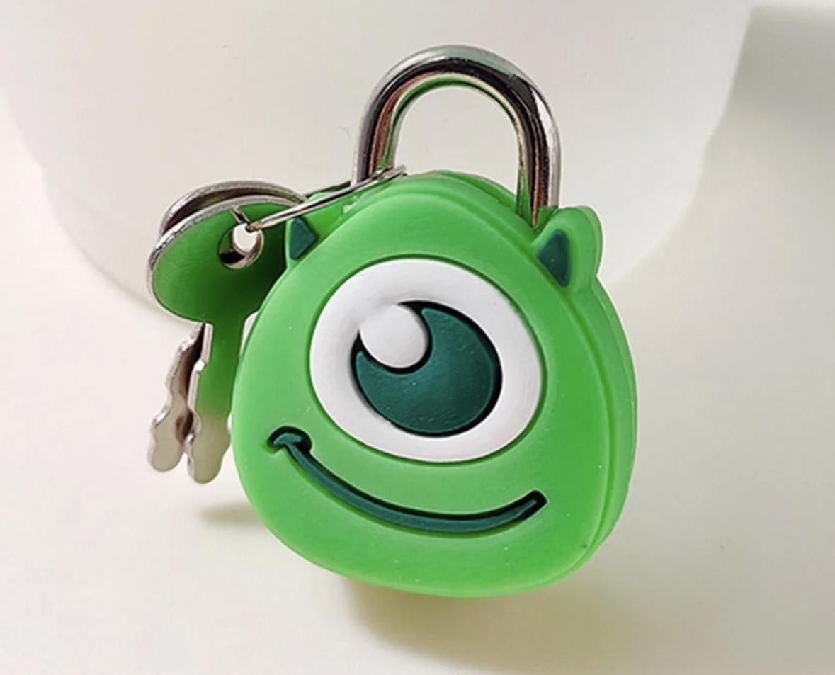 mike wazowski metal lock