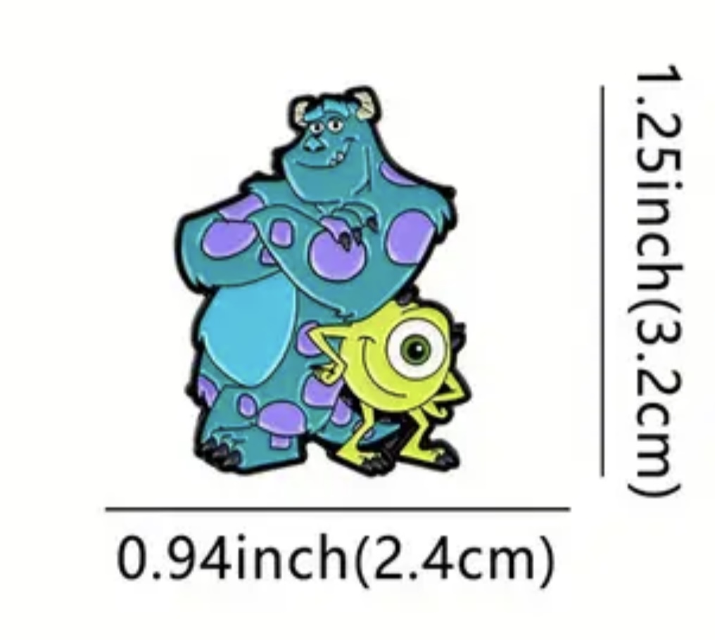 Monsters university pin