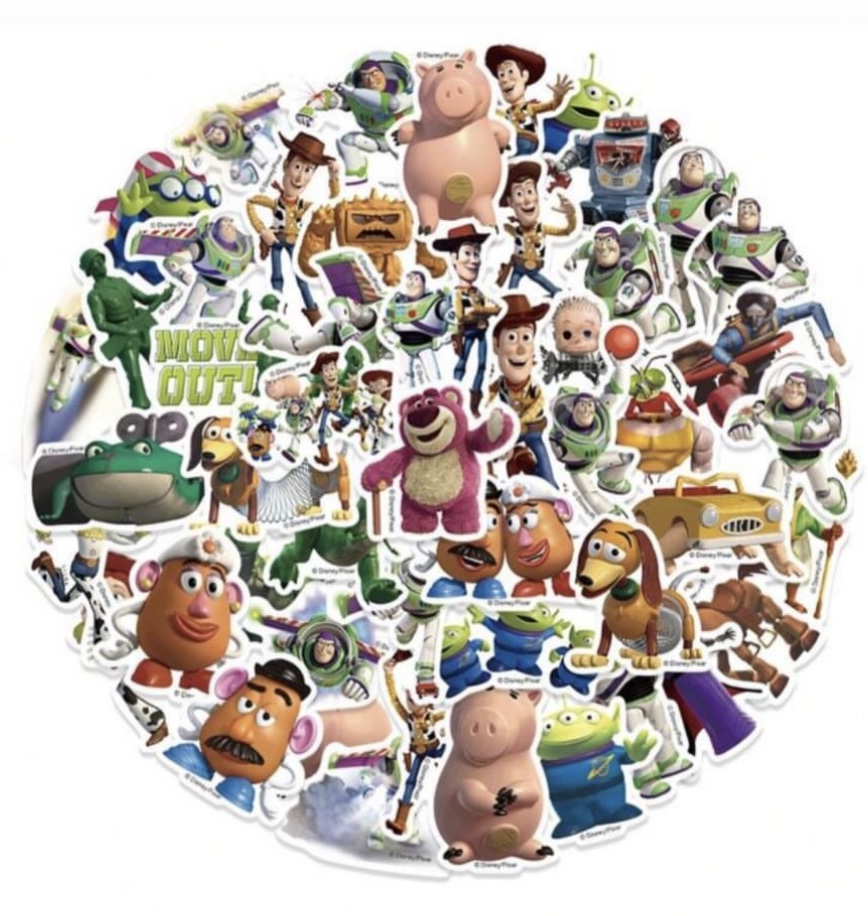 Toy story stickers (10 pcs)