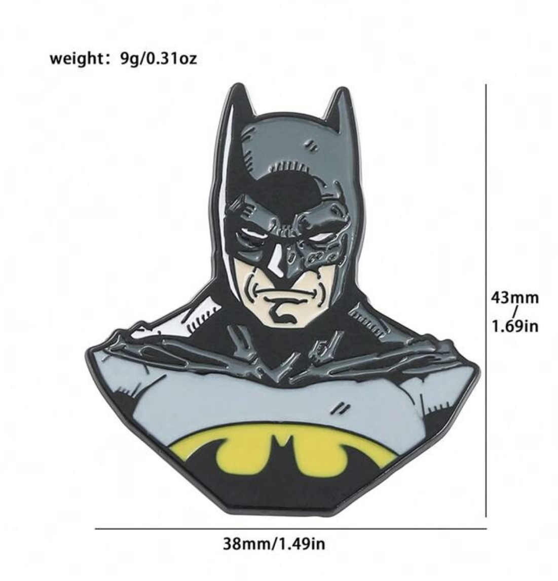 Batman pin