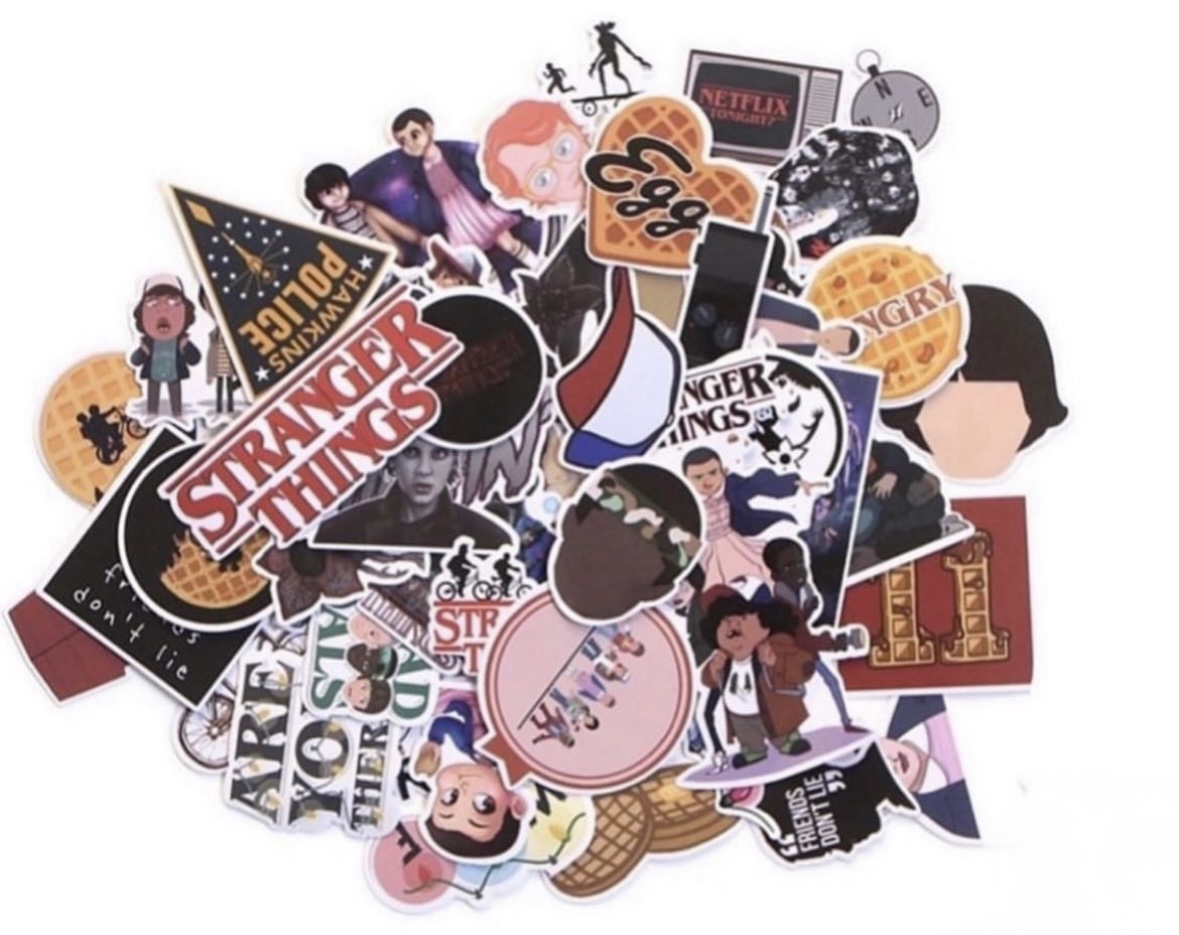 Stranger things stickers (10 pcs)