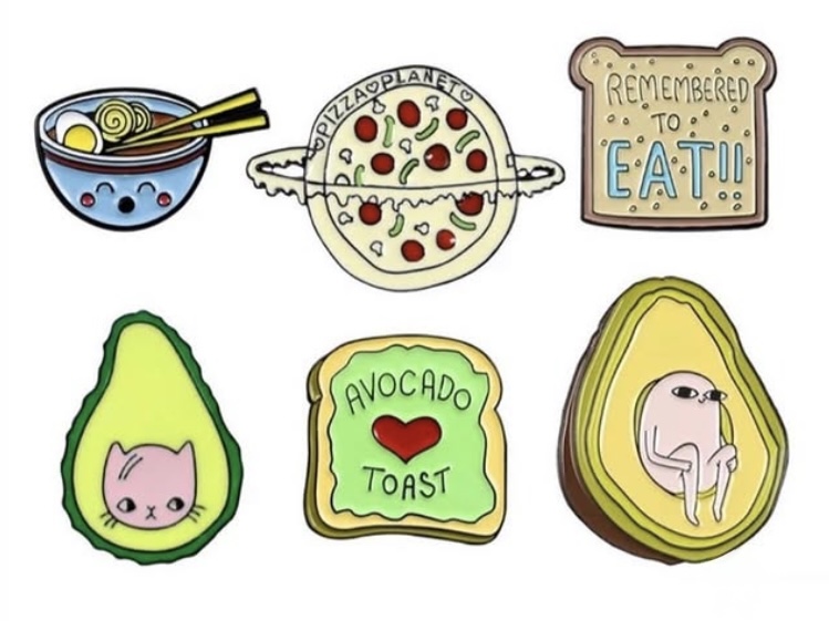 Food pins