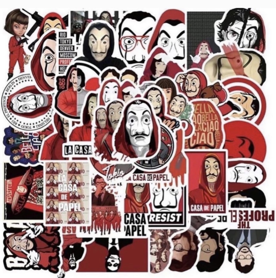 La casa de papel (10 pcs)