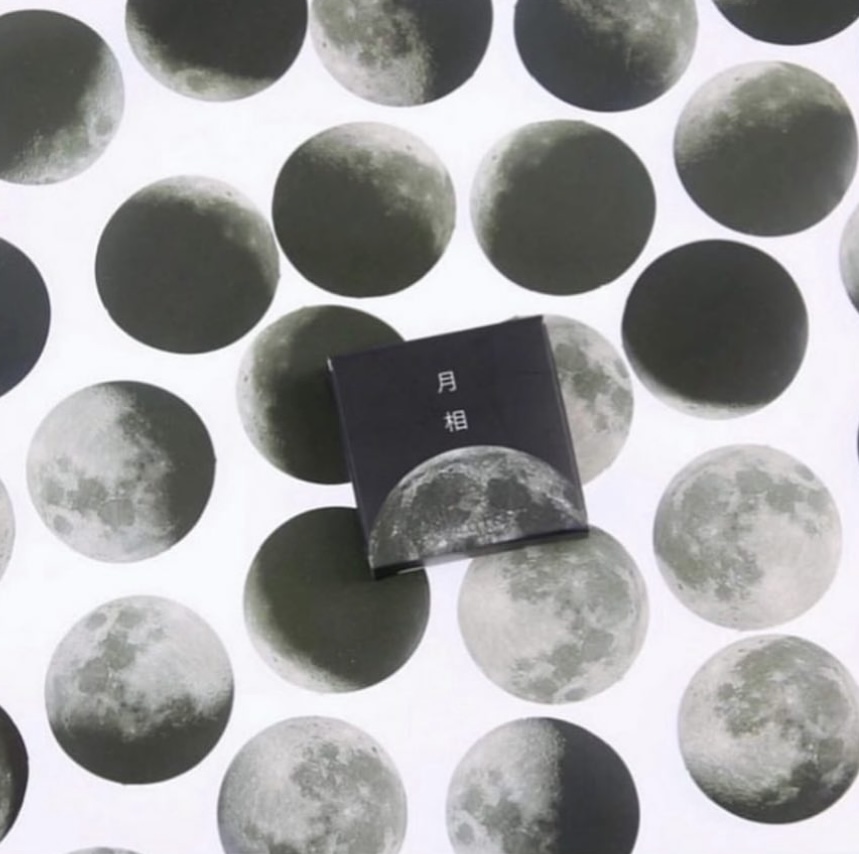 Moon stickers