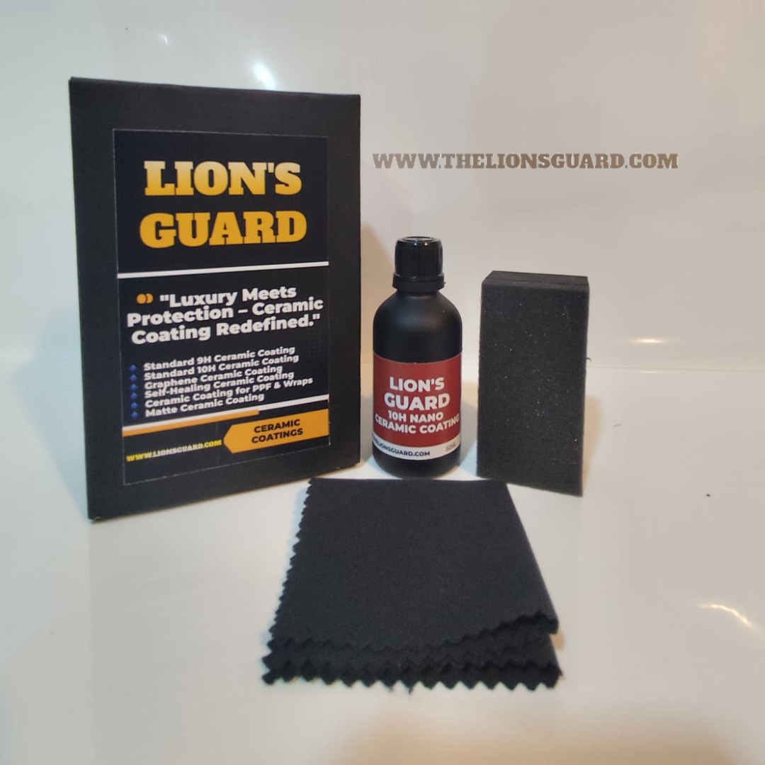 10H NANO Lion's Guard Ceramic Coating Kit