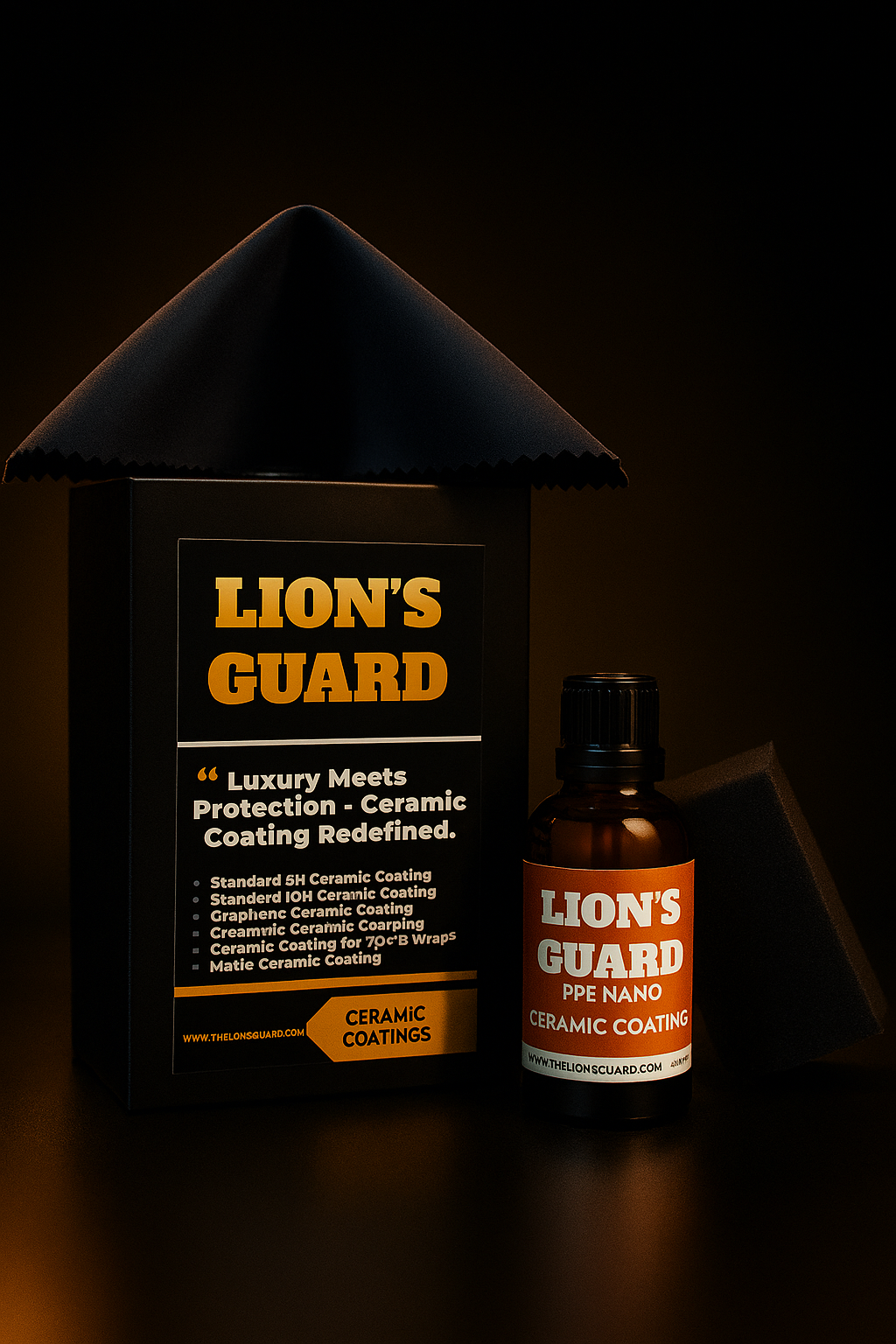 PPF NANO Lion's Guard Ceramic Coating Kit