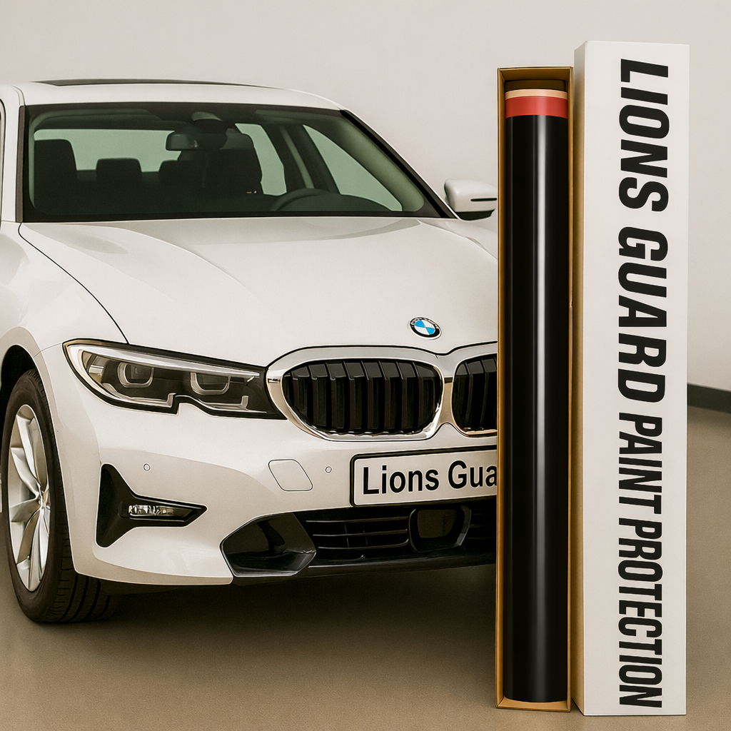 LG-BLACK GLOSS 5 years warranty Lions Guard Paint Protection Film