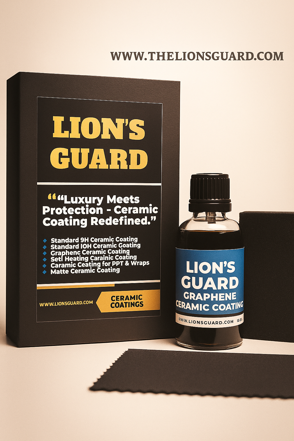 Lion's Guard Graphene Ceramic Coating Kit