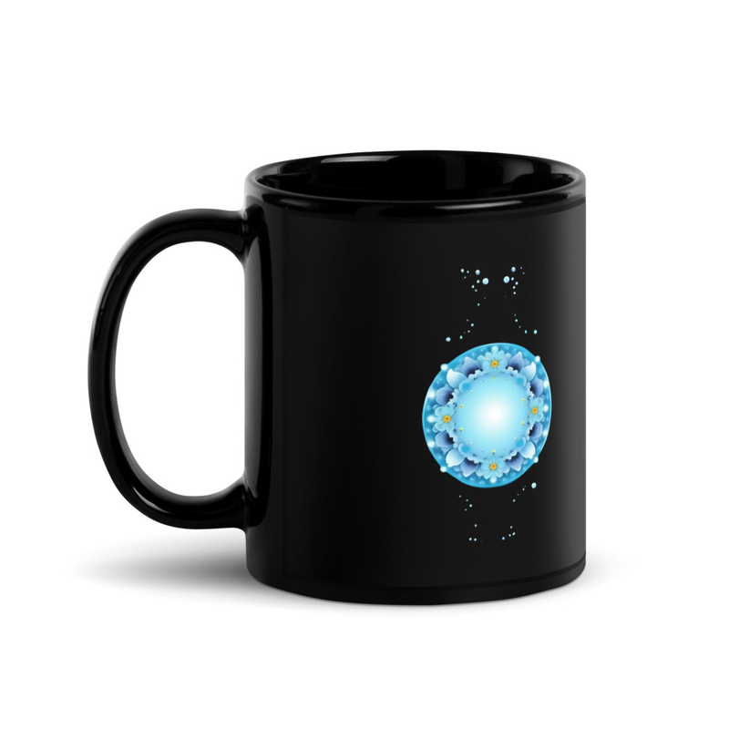 Black Glossy Mug