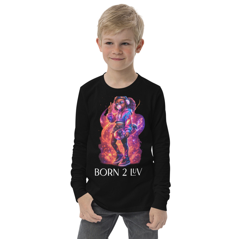 Born 2 LuvYouth long sleeve tee