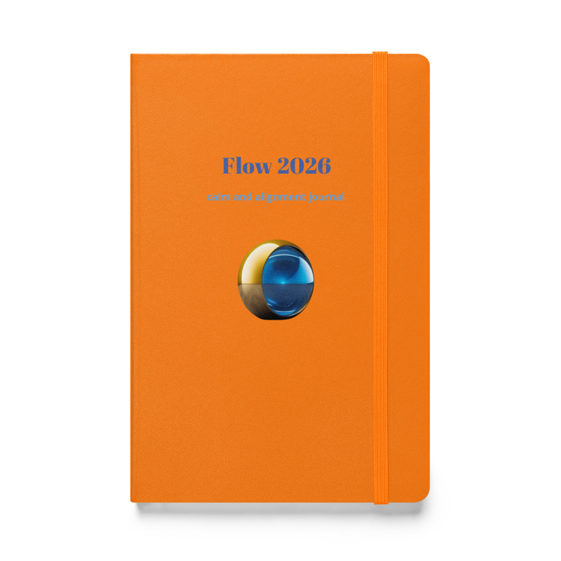 Hardcover bound notebook