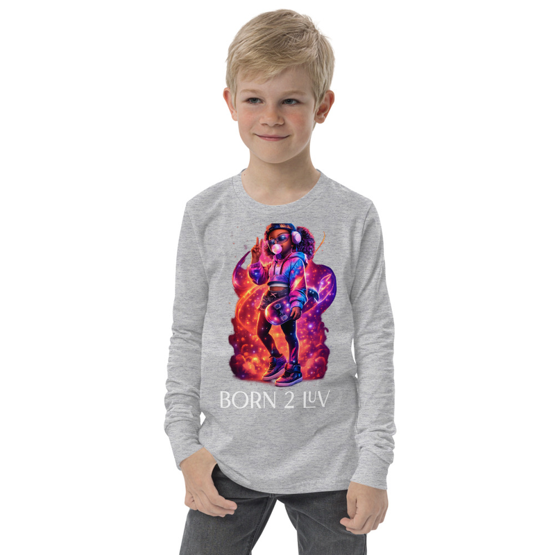 Born 2 LuvYouth long sleeve tee