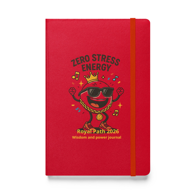 Hardcover bound notebook