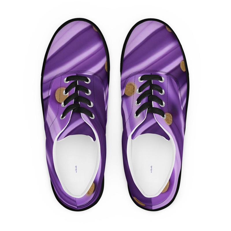 Men’s lace-up canvas shoes