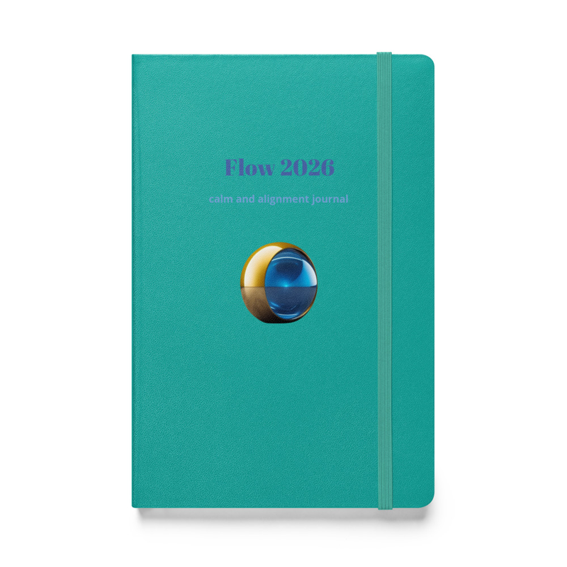 Hardcover bound notebook
