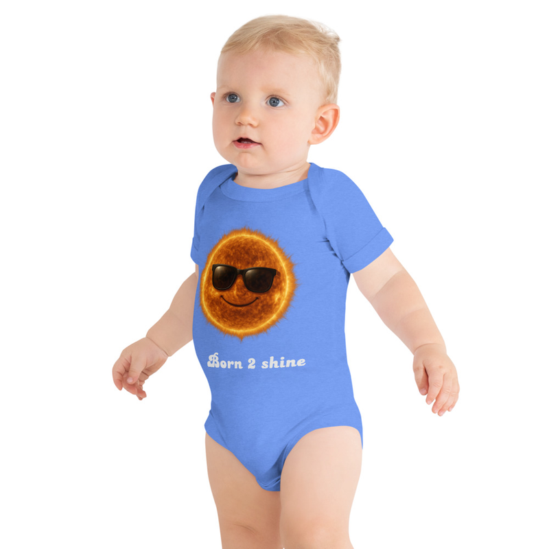Born 2 Shine Baby short sleeve one piece