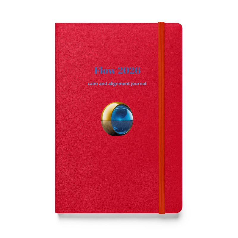 Hardcover bound notebook