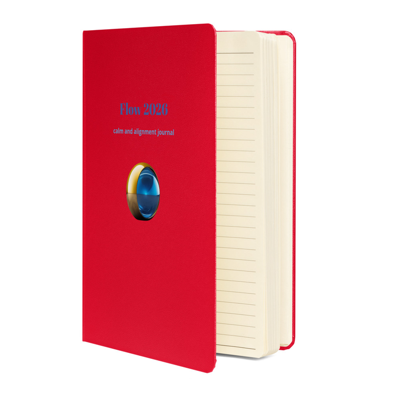 Hardcover bound notebook