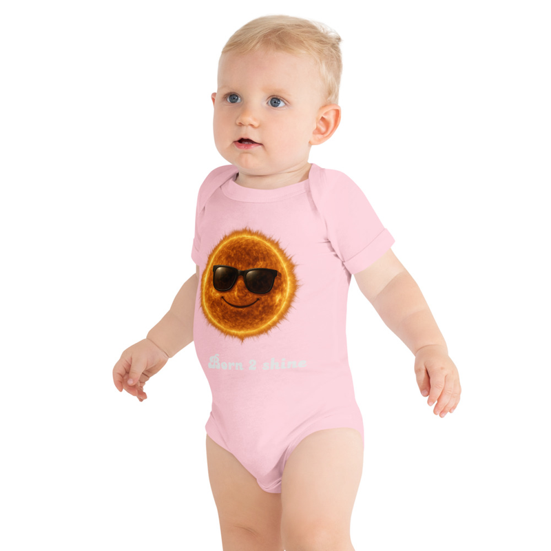 Born 2 Shine Baby short sleeve one piece