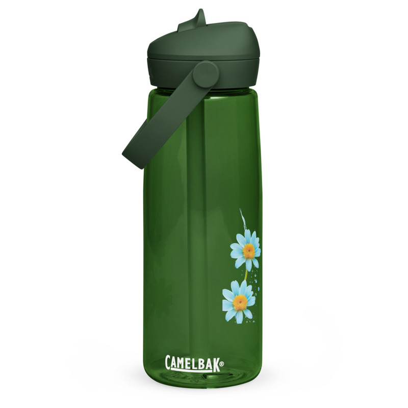 Flip Straw Sports Water Bottle — BPA-Free, Easy Sip, On-The-Go Energy