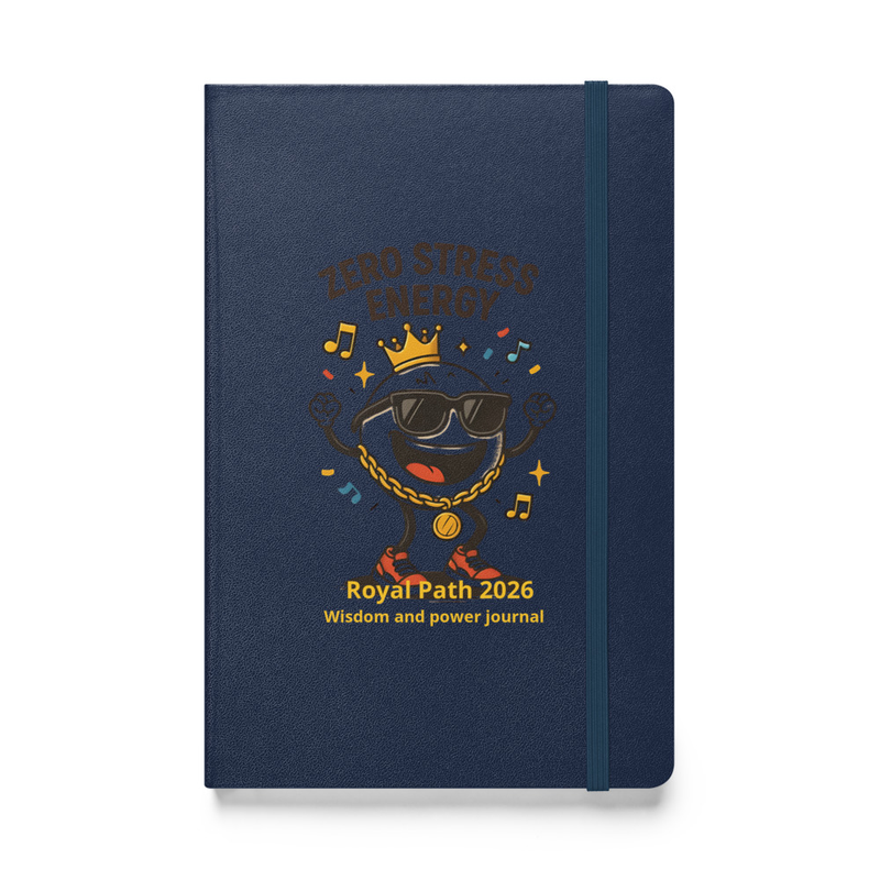 Hardcover bound notebook
