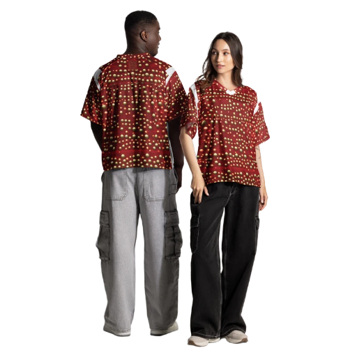 Boxy football jersey