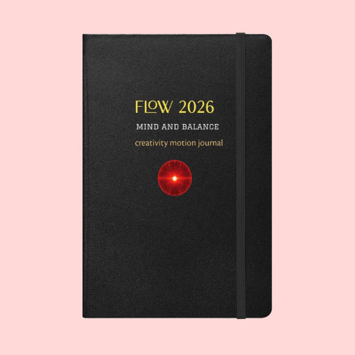 Hardcover bound notebook