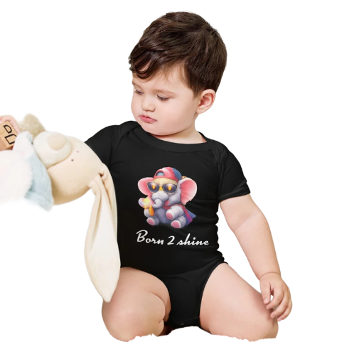 Born 2 Shine Baby short sleeve one piece