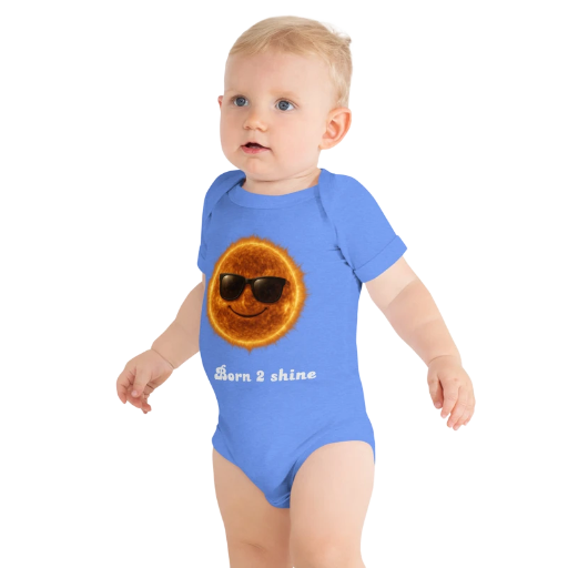 Born 2 Shine Baby short sleeve one piece