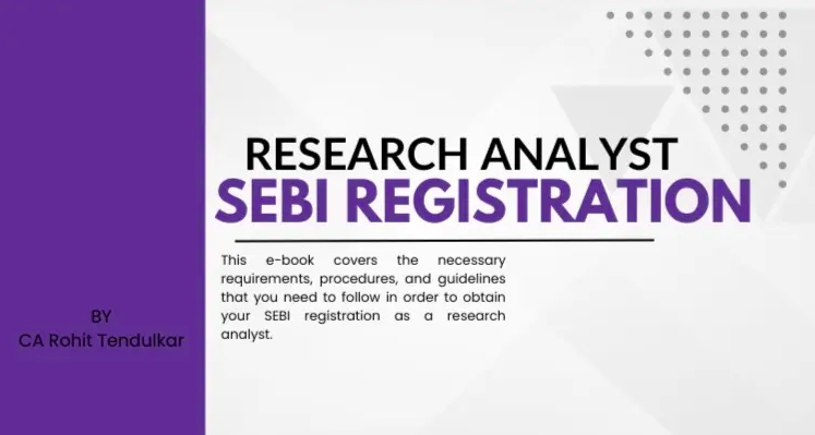 How to do Research Analyst SEBI registration