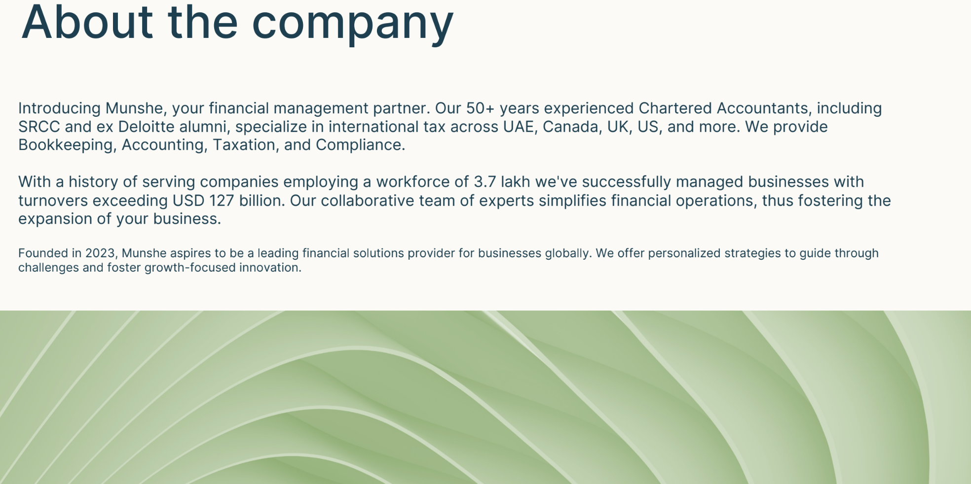 Financial Advisory Company Pitch Deck 