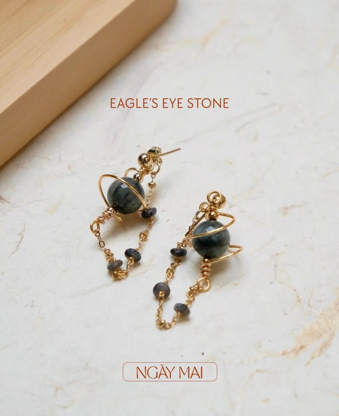Eagle’s Eye Stone Earrings