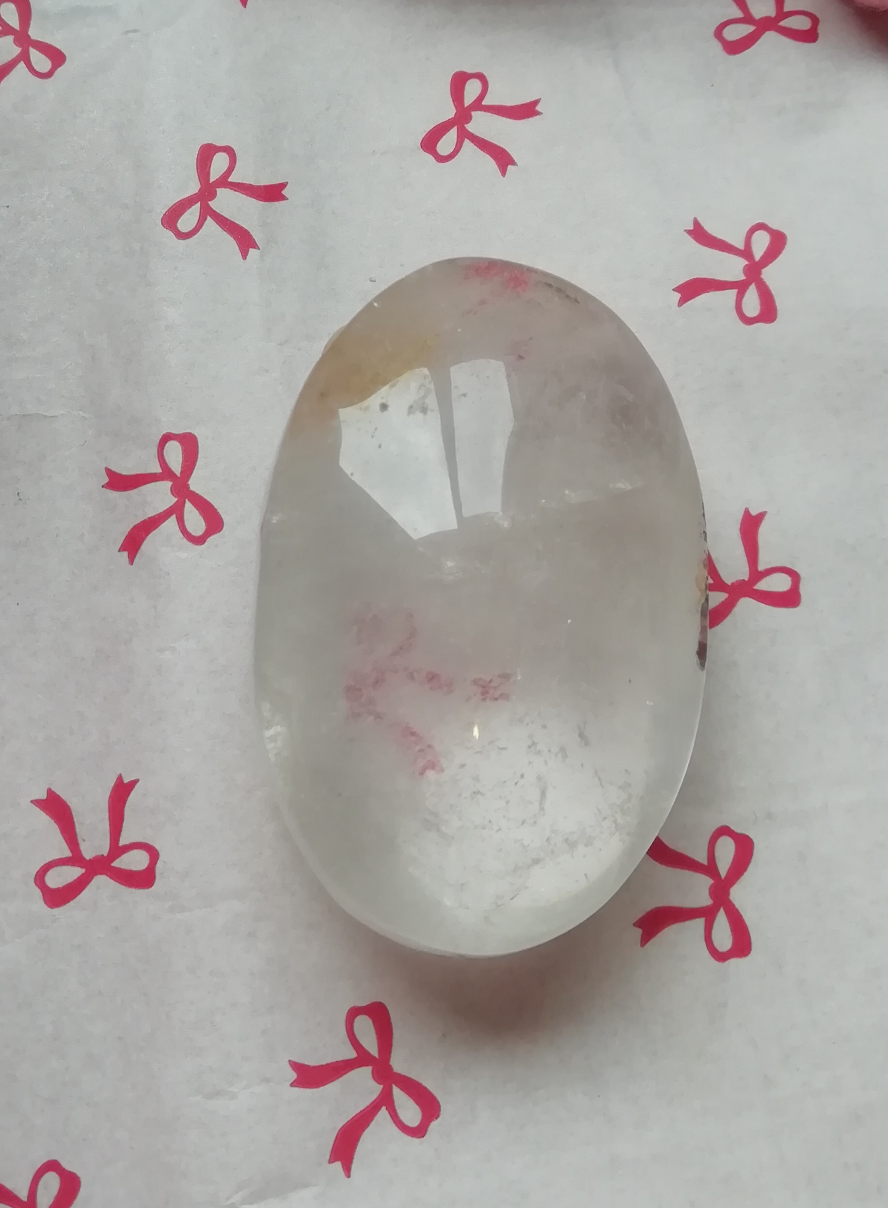 Polished Clear Quartz Crystal