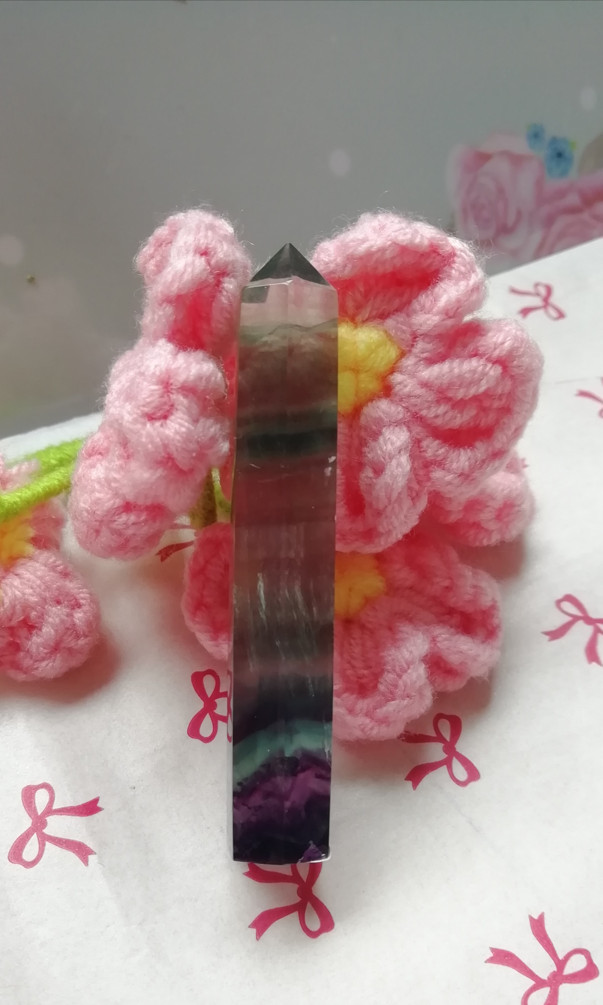 Fluorite Crystal Tower