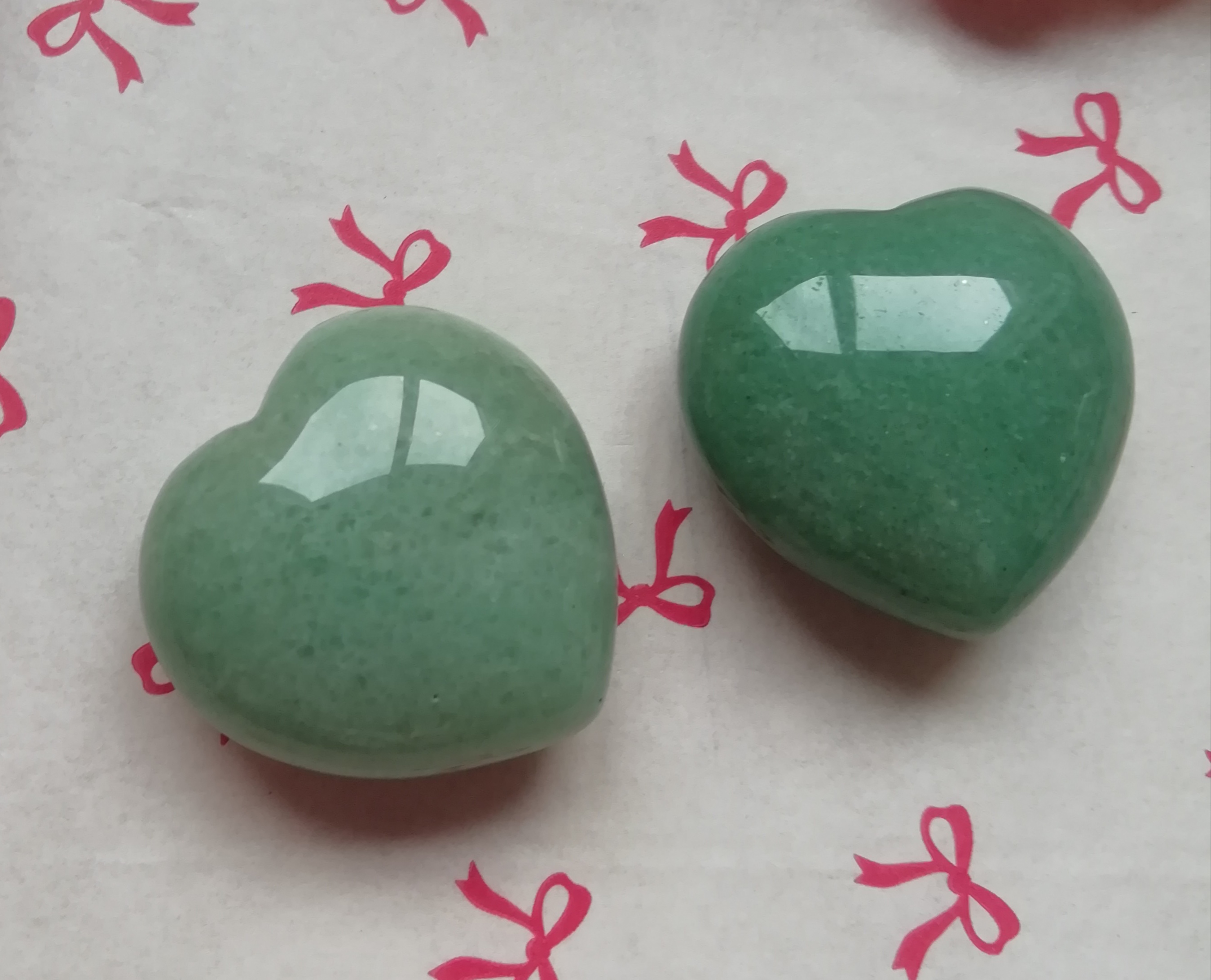 Green Aventurine Heart Stone