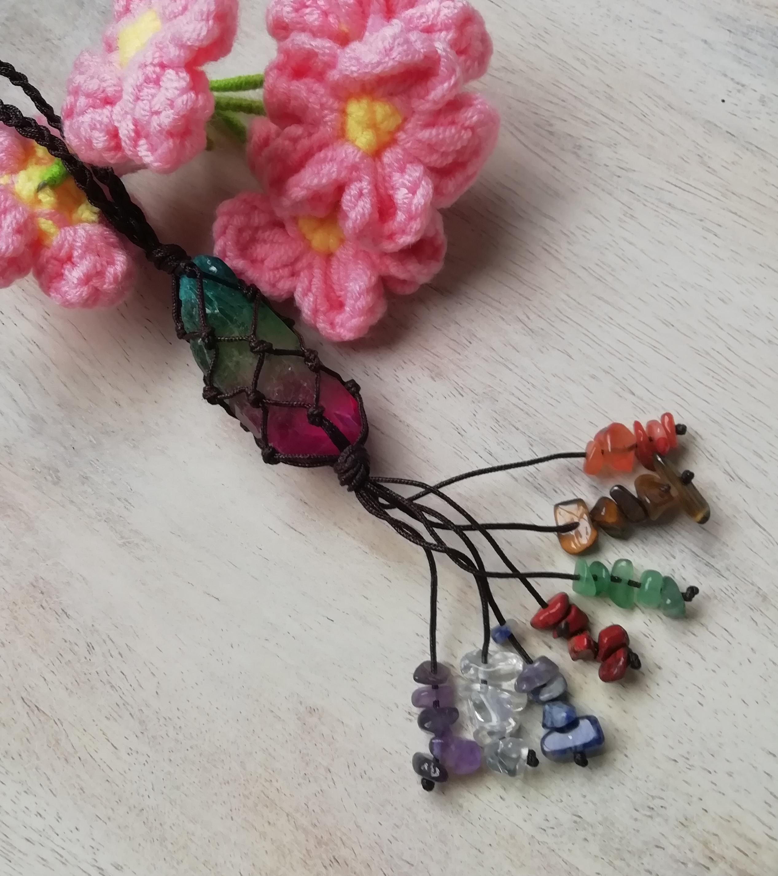 Handmade Chakra Stone Pendant