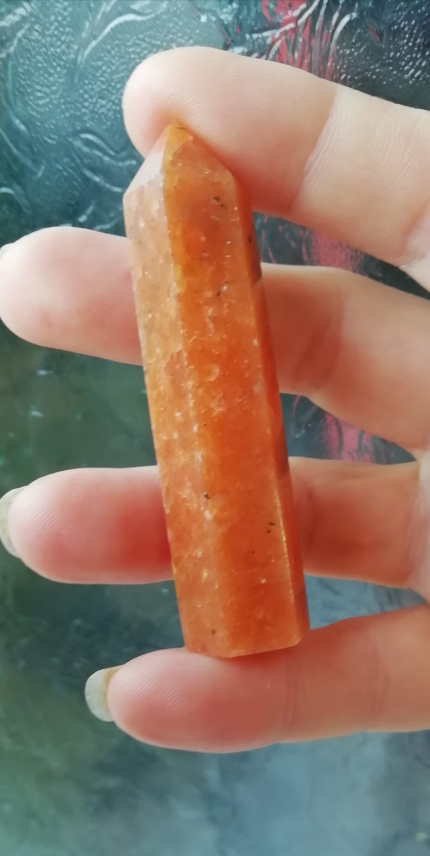 Unique Orange Sunstone Tower