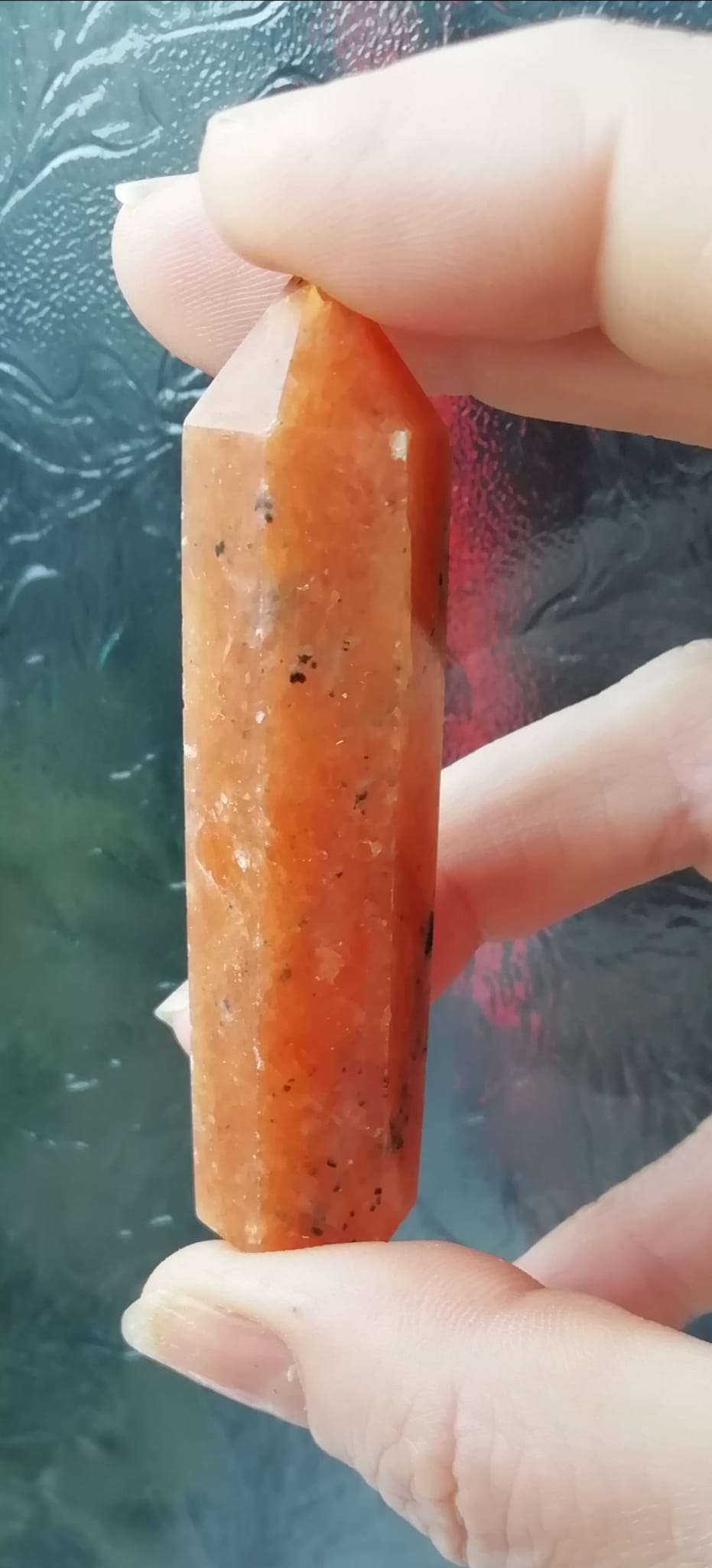 Unique Orange Sunstone Tower