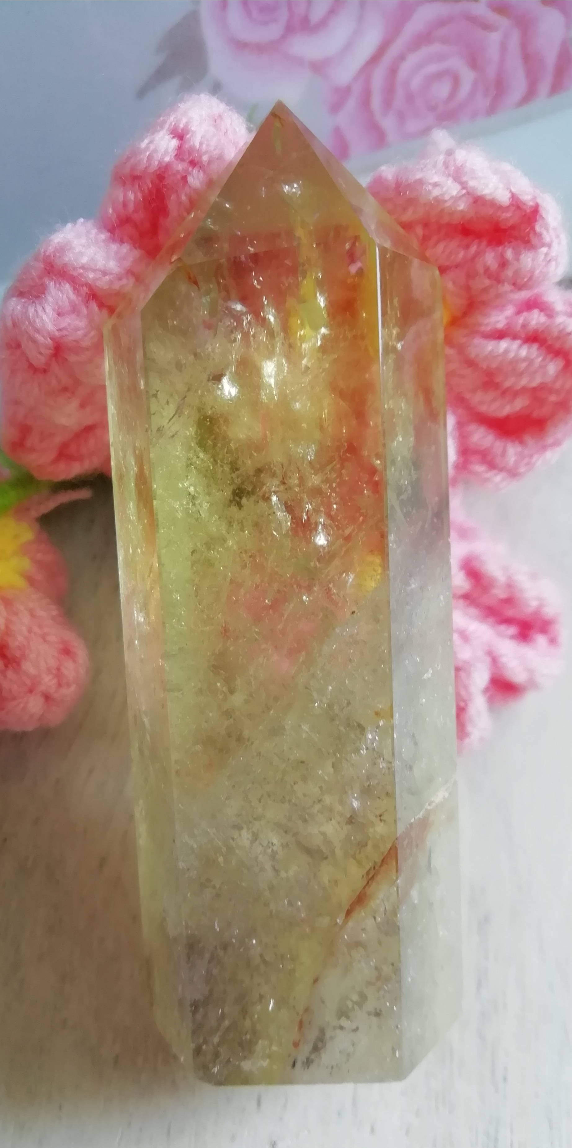 Brazilian Yellow Quartz Tower