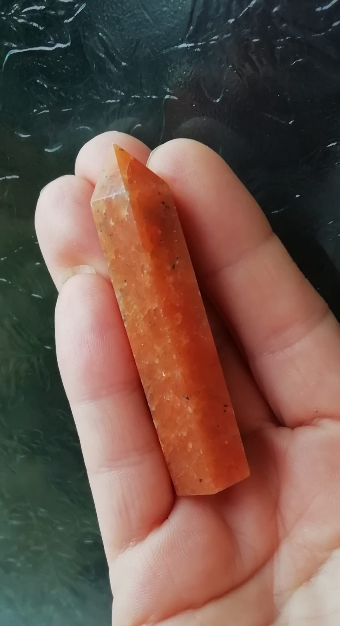 Unique Orange Sunstone Tower