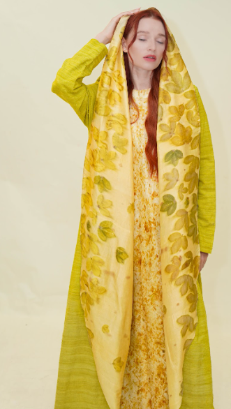Yellow Abaya