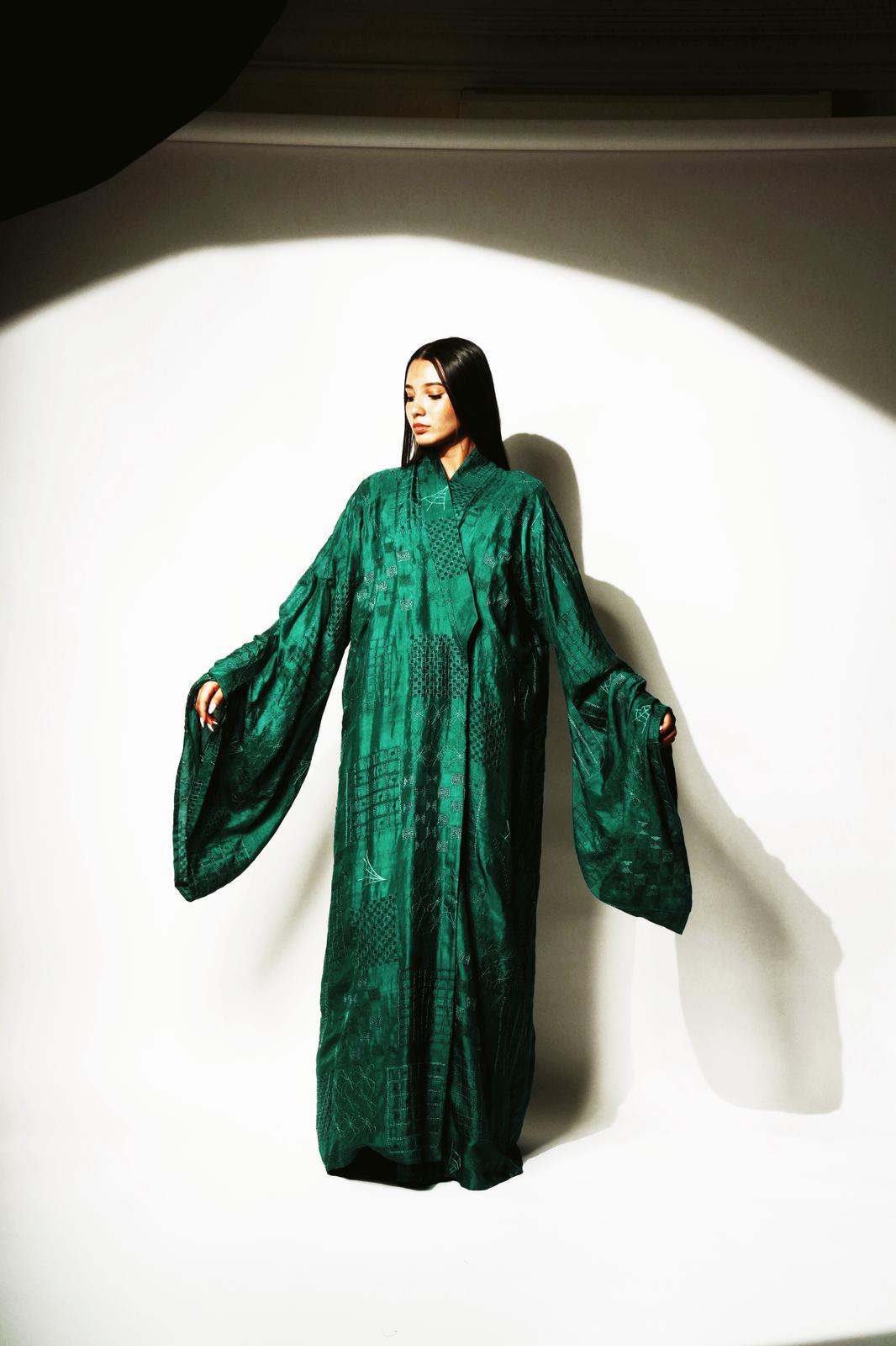 Handwoven mulberry silk