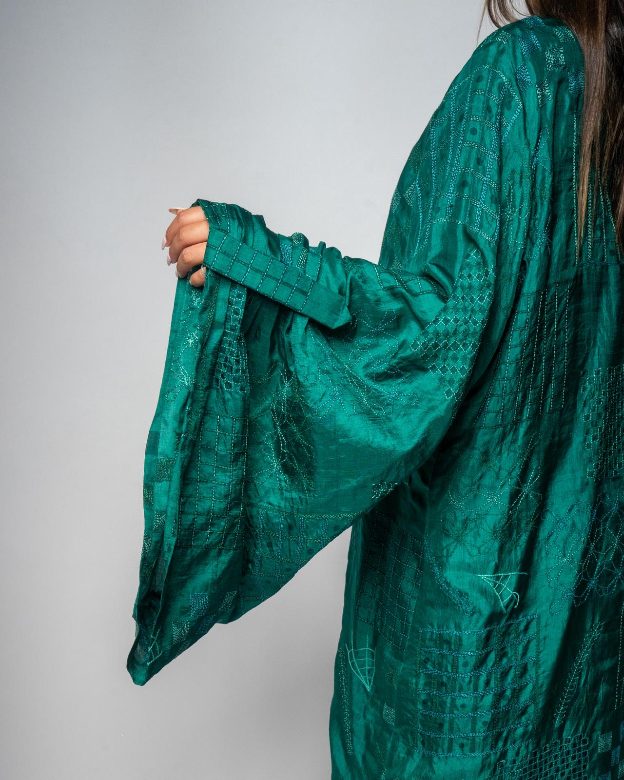 Handwoven mulberry silk