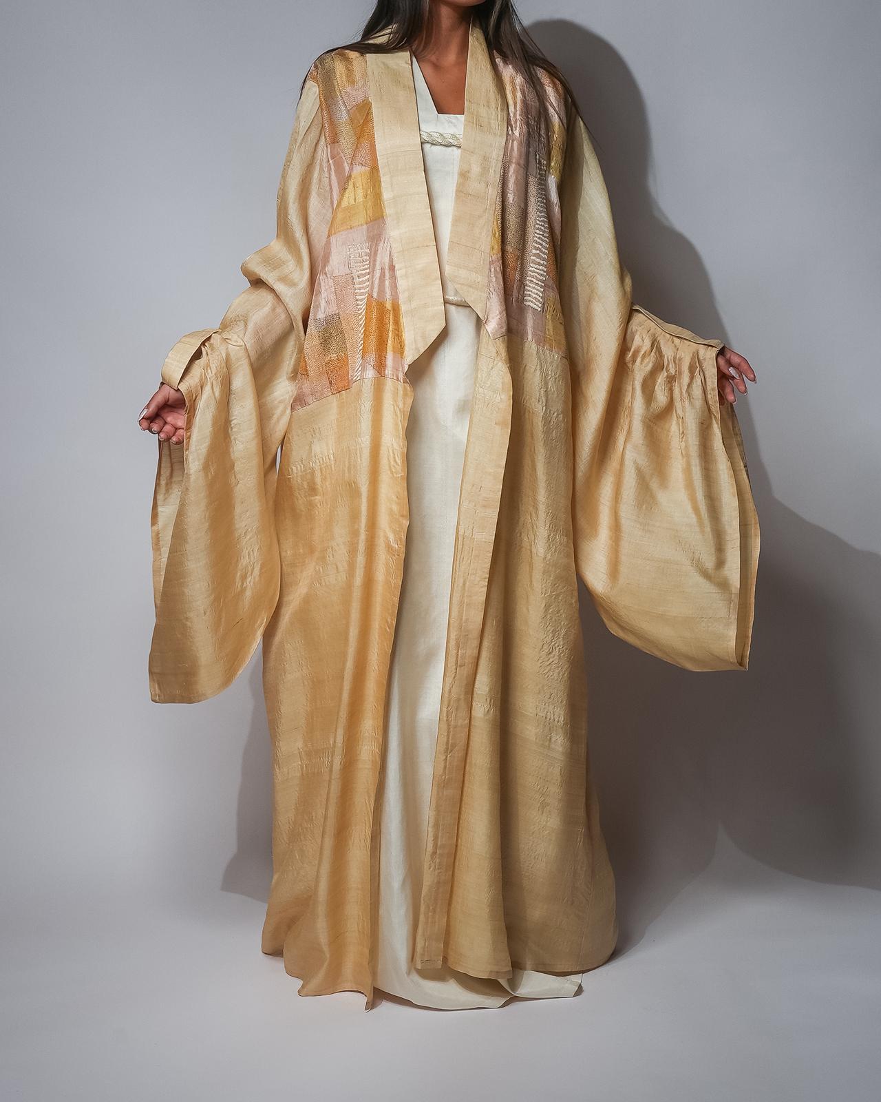 Handwoven mulberry silk