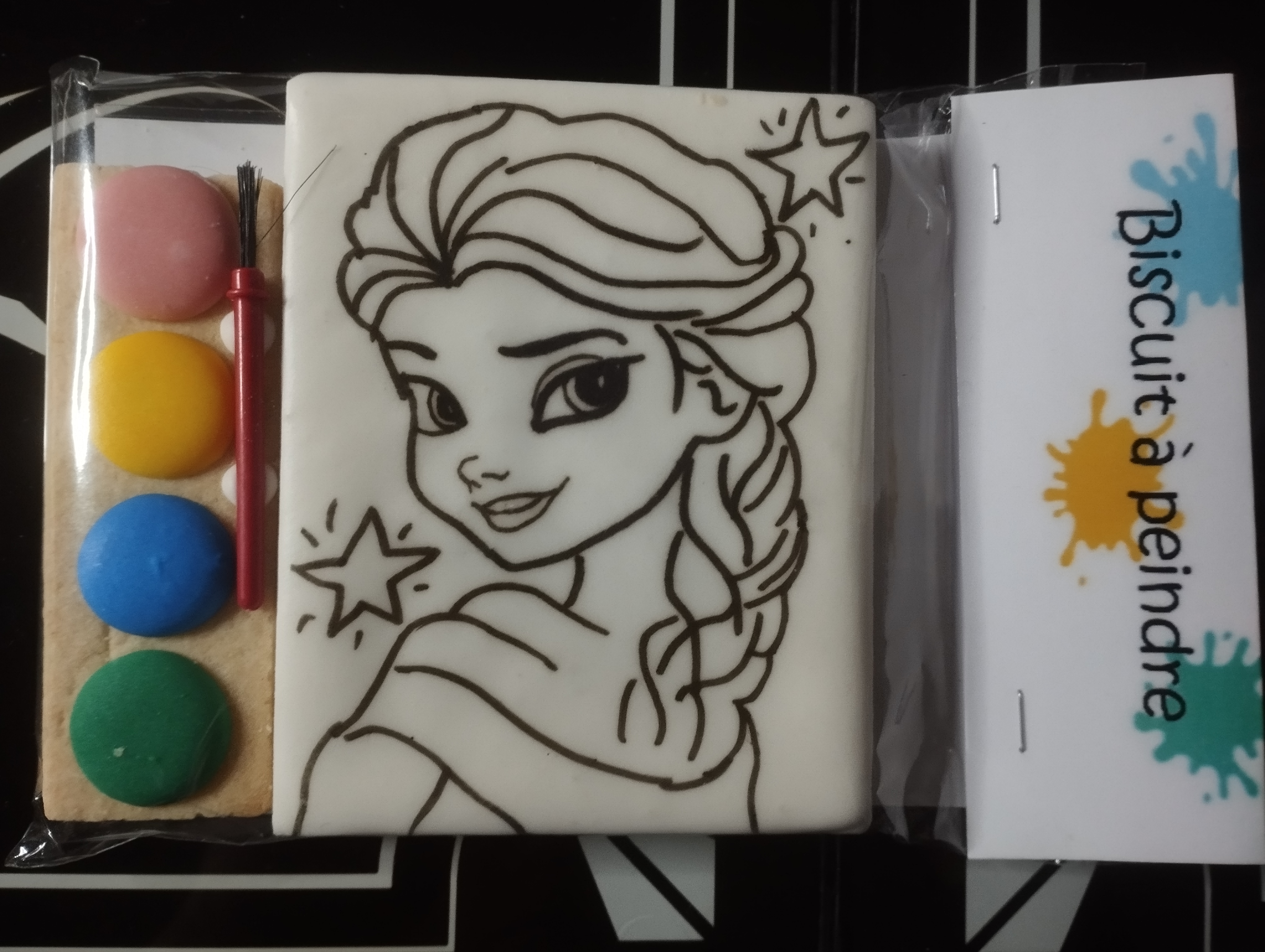 Biscuit à peindre Renne des Neiges