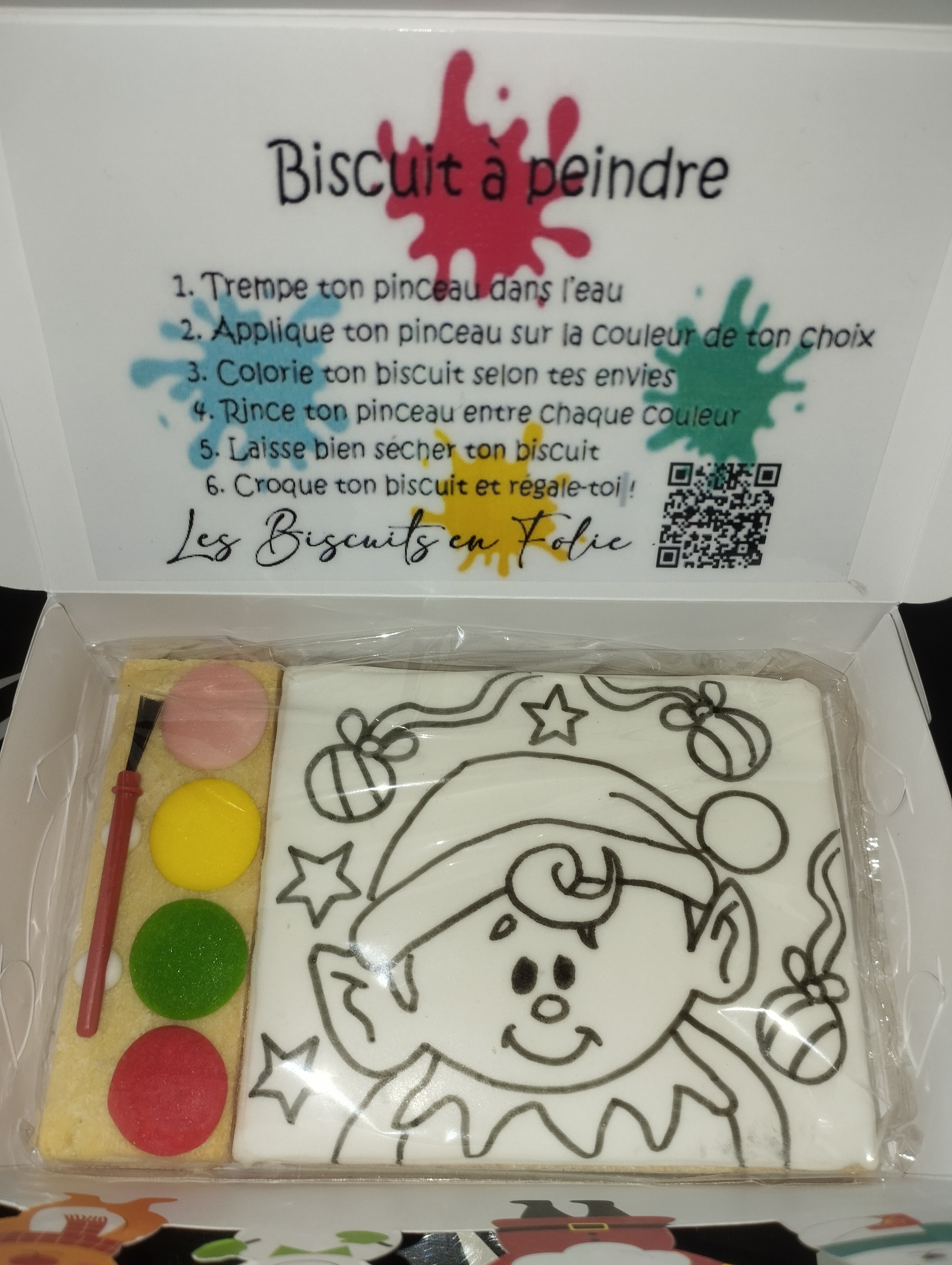 Biscuit à peindre Lutin