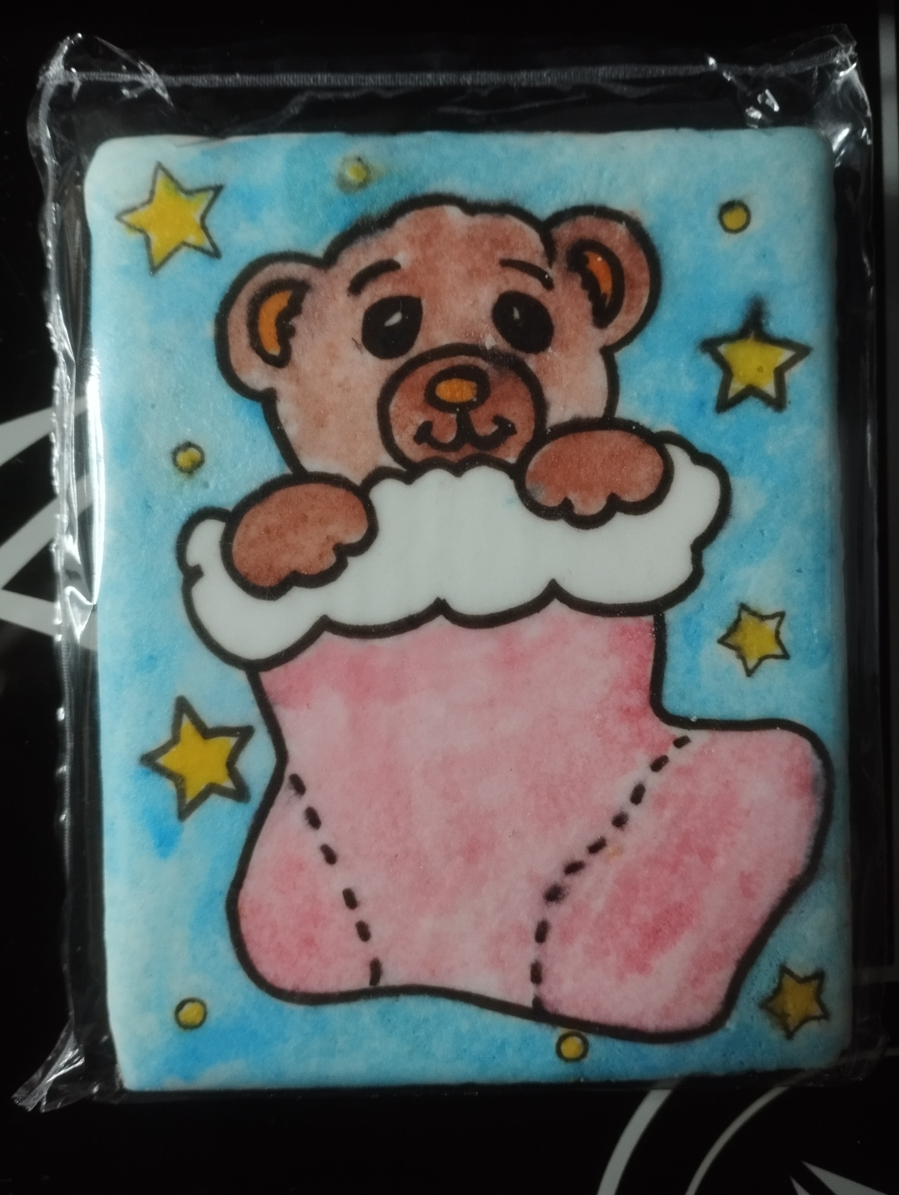 Biscuit à peindre Nounours