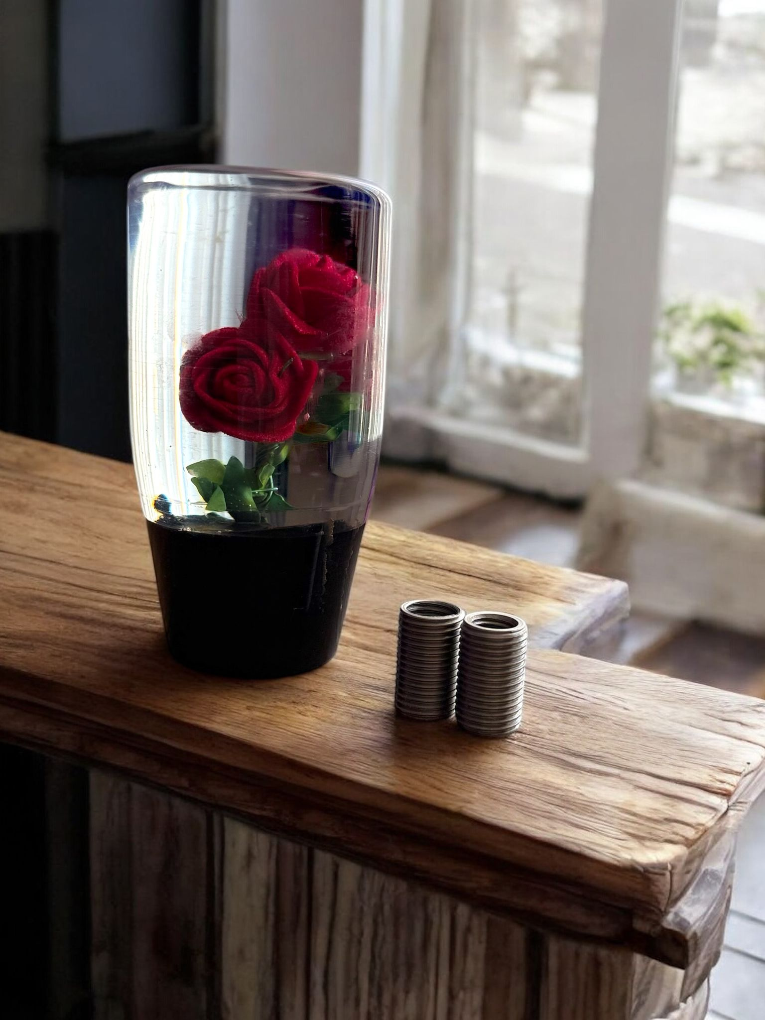 GÜLLÜ VİTES TOPUZU (KIRMIZI)