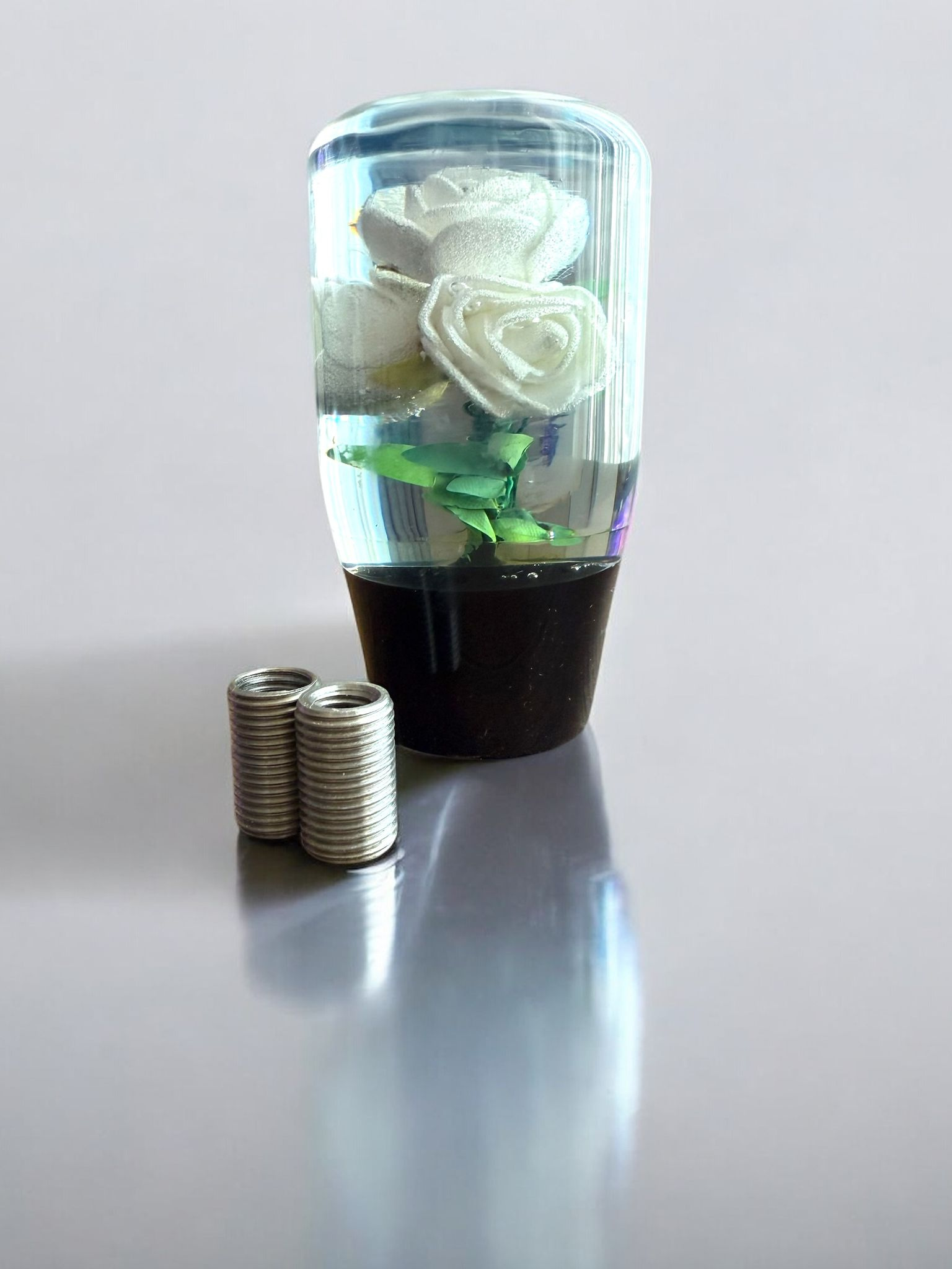 GÜLLÜ VİTES TOPUZU (BEYAZ)