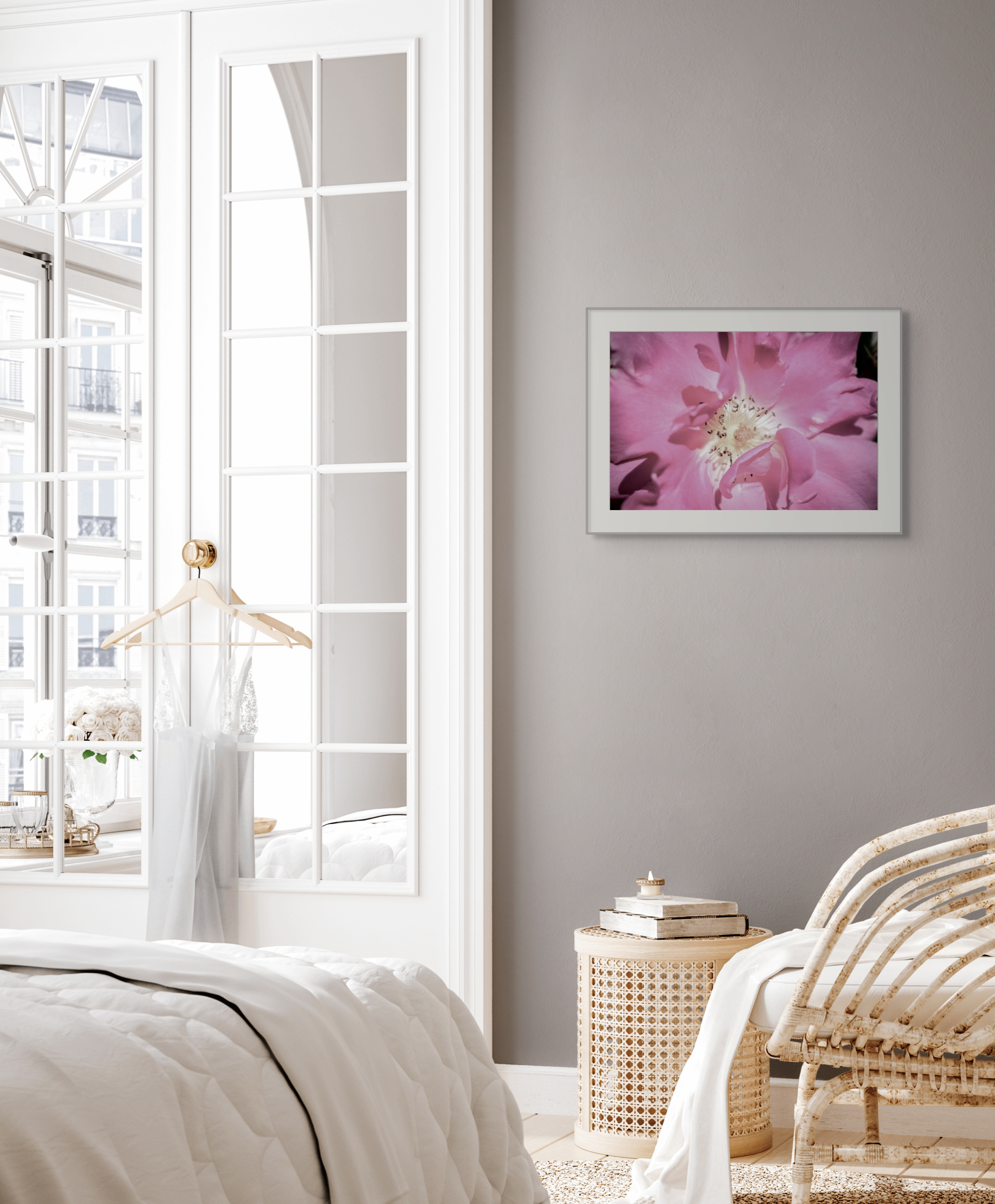 NN better writing The Vibrant Rose, Flower Photograph